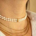Choker Pérolas Dunas