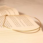 Choker Aro Ouro 18k