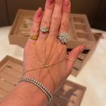 Anel Celeste Moissanite 