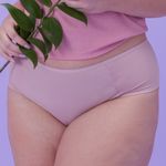 Calcinha Absorvente Plus Size Cintura Alta