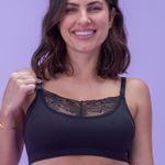 Sutiã De Amamentação Absorvente Com Renda Valentina