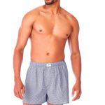 Cueca Samba Canção Classic Xadrez Marinho