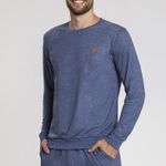Pijama Masculino Manga Longa e Calça At Home