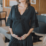 Conjunto De Amamentação Eloise Preto