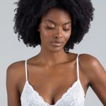 Sutiã Em Renda com Aro Raiane Branco
