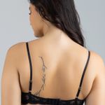 Sutiã Em Renda com Aro Raiane Preto 