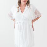 Robe Curto Isadora Branco - Laura Duncan