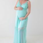 Camisola Longa Amamentação Isadora Verde Frais - Laura Duncan