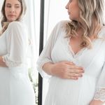 Robe Longo em Tule Isadora Branco - Laura Duncan