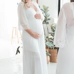 Robe Longo em Tule Isadora Branco - Laura Duncan