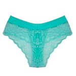 Calcinha em Renda Boneca Isadora Verde Frais - Laura Duncan