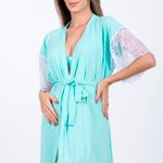 Robe Curto Isadora Verde Frais - Laura Duncan
