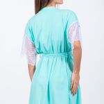 Robe Curto Isadora Verde Frais - Laura Duncan
