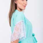 Robe Curto Isadora Verde Frais - Laura Duncan