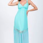 Camisola Longa Amamentação Isadora Verde Frais - Laura Duncan