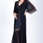 Robe Longo em Tule Isadora Preto - Laura Duncan