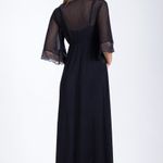 Robe Longo em Tule Isadora Preto - Laura Duncan