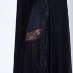 Robe Longo em Tule Isadora Preto - Laura Duncan