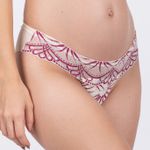 Calcinha Boneca Em Renda Bicolor Laura Duncan