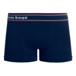 Cueca Boxer Infantil com Detalhe de Listras no Cós sem Costura