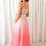 Camisola Longa Degrade Rosa