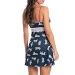 Camisola Curta Com Renda Amanda - Daniela Tombini