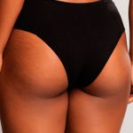 Calça Média Costura Dupla Algodão Basic