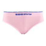 Calcinha Tanga Jacquard Infantil Quadriculada Sem Costura