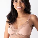Sutiã Amamentação em Renda Sara Blush - Thanandra Torres