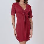 Robe Curto Ondinha com Renda Penélope