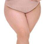 Calcinha Tanga Jacquard Plus Sem Costura