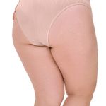 Calcinha Tanga Jacquard Plus Sem Costura
