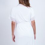 Robe curto com Renda Branco Josi