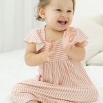 Camisola Infantil Rosa Sweet Stripes - Ella Monti