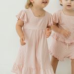 Camisola Infantil Rosa Sweet Stripes - Ella Monti