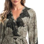 Robe Curto Feminino Onça - Daniela Tombini
