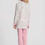 Pijama Infantil Manga Longa e Calça Mundo dos Sonhos