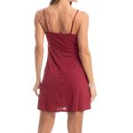 Camisola Curta com Renda Cereja - Daniela Tombini