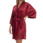 Robe Curto em Cetim Violeta - Daniela Tombini