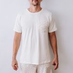 Pijama Masculino Manga Curta Happy Moments - Thanandra Torres