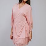 Robe Curto Manga 3/4 Rosê Lívia