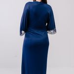 Robe Longo com Renda Marinho Eduarda