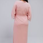 Robe Longo com Renda Rosê Eduarda