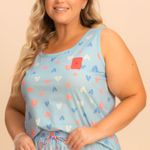 Short Doll Regata Plus Size Passaporte