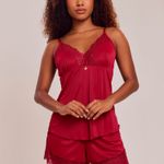 Short Doll Alça com Renda Marisa