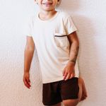 Pijama Infantojuvenil Masculino Manga Curta Aconchego - Italla Monti