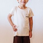 Pijama Infantojuvenil Masculino Manga Curta Aconchego - Italla Monti