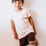 Pijama Infantojuvenil Masculino Manga Curta Aconchego - Italla Monti