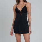 Camisola Curta Alça Noir