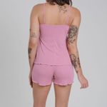 Short Doll Alça com Renda Fabíola